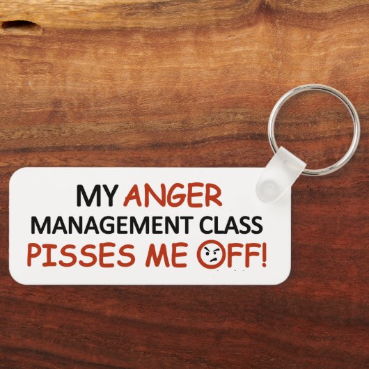 Anger Management Sleutelhanger (Voorkant)