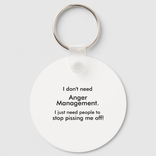 Anger Management  Sleutelhanger (Voorkant)