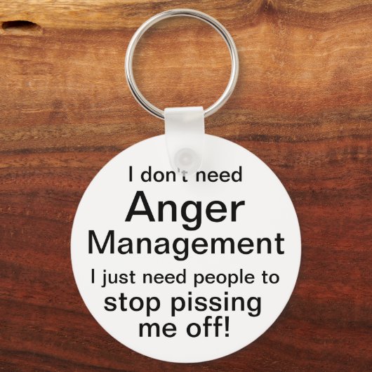 Anger Management Sleutelhanger (Voorkant)