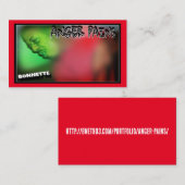 Anger Pains-oproepkaart Contactkaartje (Voorkant / Achterkant)