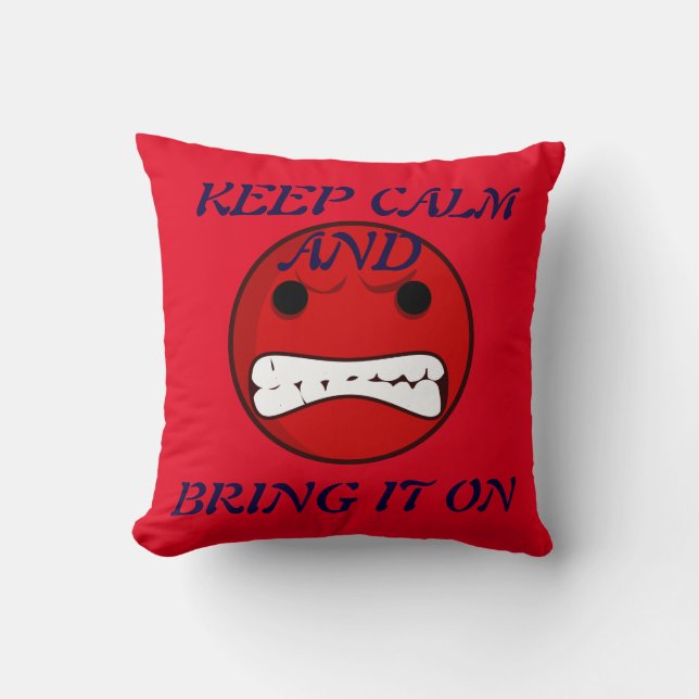 Anger Pillow Kussen (Voorkant)