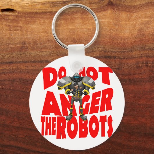 Anger Robots Sleutelhanger (Voorkant)