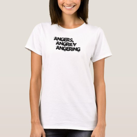 Anger T-shirt (Voorkant)