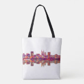 Angers France Skyline Tote Bag (Achterkant)