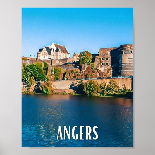 Angers Photo Vintage Poster (Voorkant)