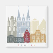 Angers skyline poster magneet (Voorkant)