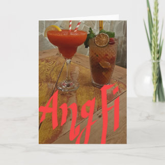 AngFi Birthday Kaart