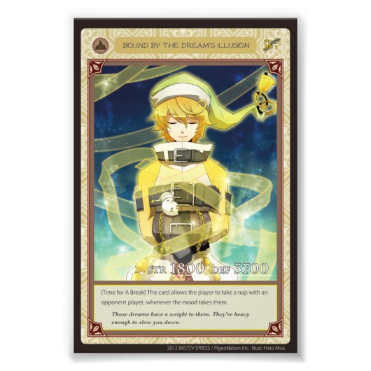 Anghel world photo-Bound by the Dream's Illusion Foto Afdruk (Voorkant)