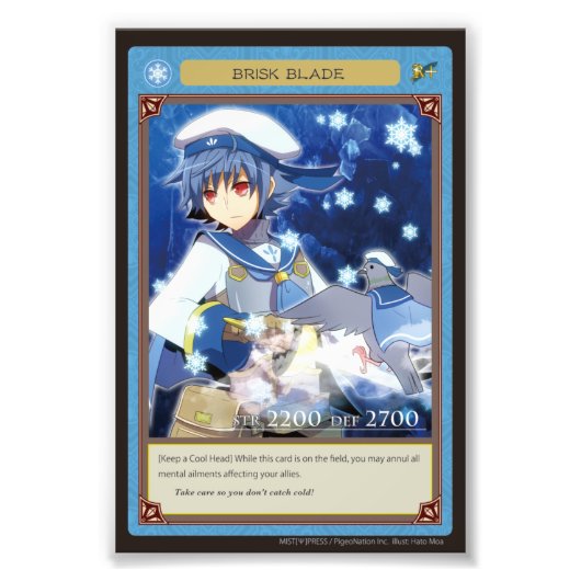 Anghel world photo-Brisk Blade Foto Afdruk (Voorkant)