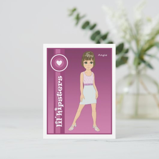 Angie Briefkaart (Staand voorkant)