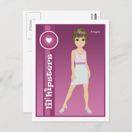 Angie Briefkaart (Voorkant / Achterkant)