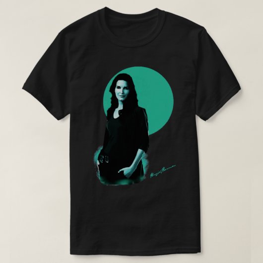 Angie Harmon-blue poster Pet T-shirt (Design voorkant)