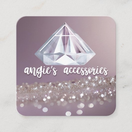 Angie's Accessoires Custom Order Visitekaartje (Voorkant)