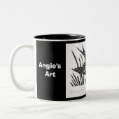 Angie's Art Barn Swallow-Mok Tweekleurige Koffiemok (Links)
