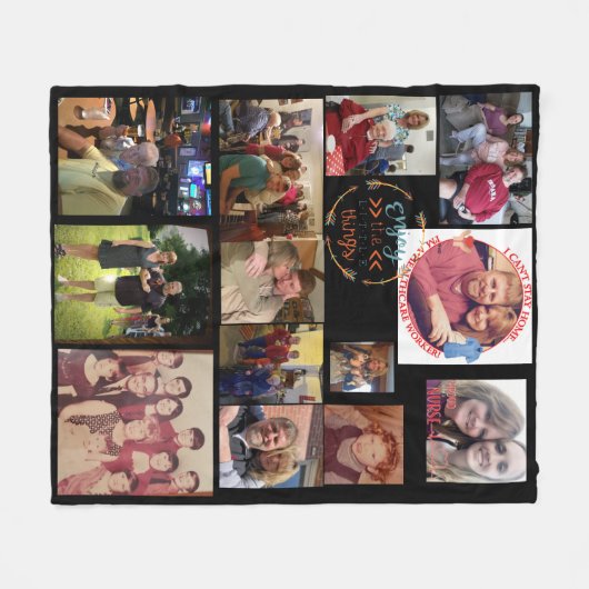 Angie's Blanket Fleece Deken (Voorkant (Horizontaal))