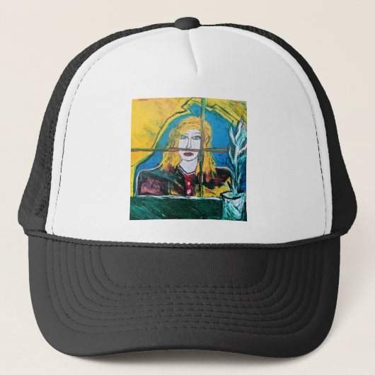 ANGIES DUIZEND METER STARRE BLIK TRUCKER PET (Voorkant)