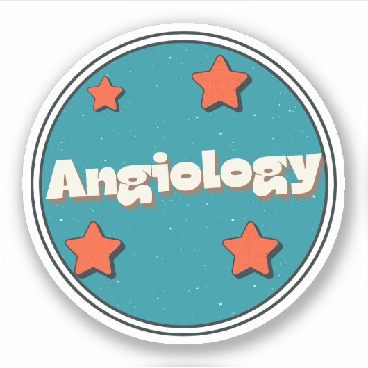 Angiologie Sticker (Voorkant)
