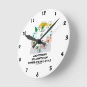 Angiospermen zijn een zaak van zeelieden , stigma  ronde klok (Hoek)