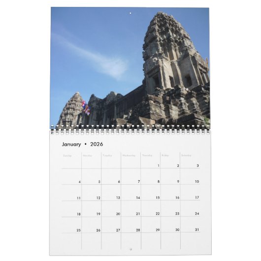 Angkor 15 maand 2025 kalender (Jan 2026)