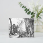 Angkor Cambodia, Details Ta Prohm Briefkaart (Staand voorkant)