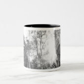 Angkor Cambodia, Details Ta Prohm Tweekleurige Koffiemok (Center)