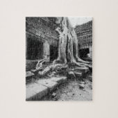 Angkor Cambodia, Ta Prohm-boom Legpuzzel (Verticaal)