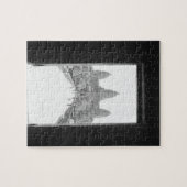 Angkor Cambodja, Angkor Wat Deur Zicht Legpuzzel (Horizontaal)