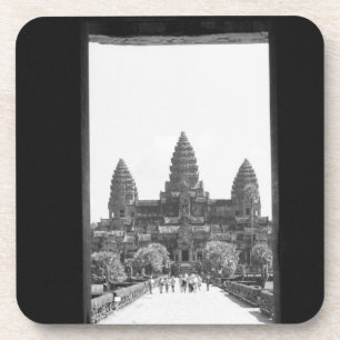 Angkor Cambodja, Angkor Wat Deurzicht 2 Drankjes Onderzetter
