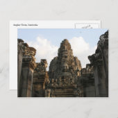 angkor cambodja briefkaart (Voorkant / Achterkant)