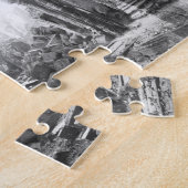Angkor Cambodja, Details Ta Prohm Legpuzzel (Zijkant)