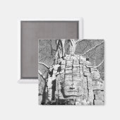 Angkor Cambodja, Hoofd Ta Som Tempel Magneet (Voorkant / Achterkant)