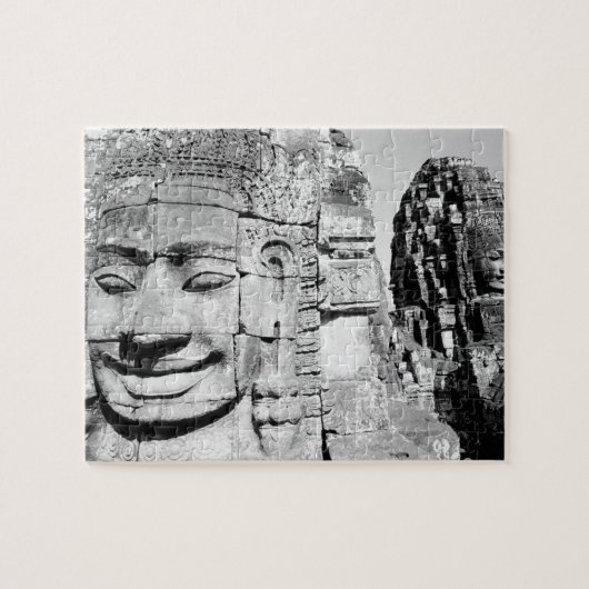 Angkor Cambodja, Hoofden De Bayon Legpuzzel (Horizontaal)