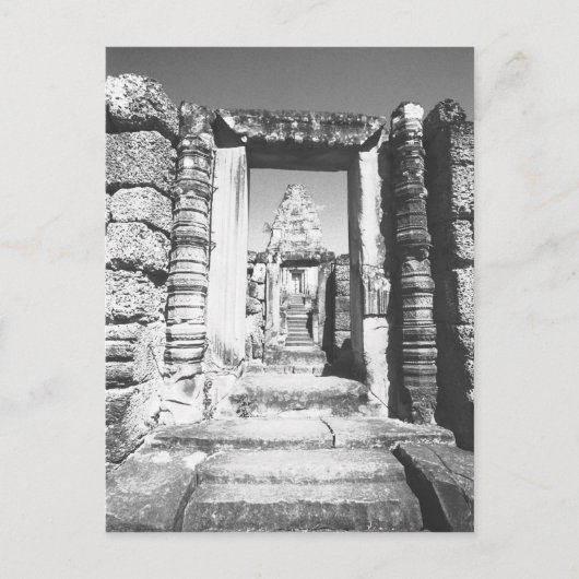 Angkor Cambodja, Pre Rup Tempel Briefkaart (Voorkant)