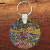 "Angkor Night Market" Sleutelhanger (Voorkant)