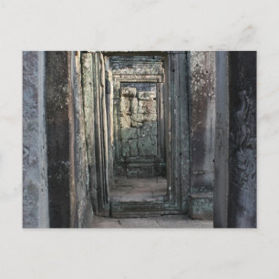 Angkor Prohm deuren Briefkaart