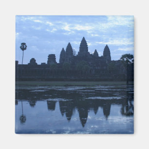 angkor reflecteert blauw magneet