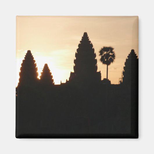 angkor silhouet magneet (Voorkant)