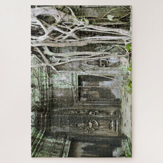 Angkor Temple Alcove Legpuzzel (Verticaal)