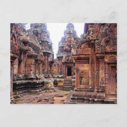Angkor Thom Briefkaart (Voorkant)
