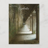 Angkor Thom Cambodja Briefkaart (Voorkant)