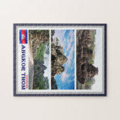Angkor Thom - Cambodja - Mozaïek - Legpuzzel (Horizontaal)