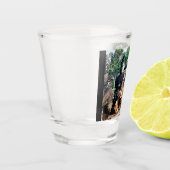 Angkor Thom Goden Beelden Shot Glas (Links)