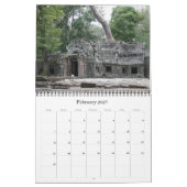 Angkor Wat 2027 Kalender (Feb 2027)