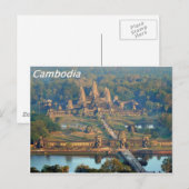 -Angkor-WAT-Angie. Briefkaart (Voorkant / Achterkant)