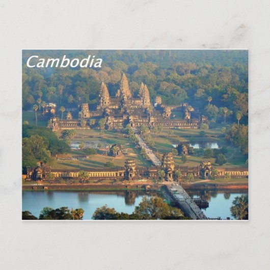 -Angkor-WAT-Angie. Briefkaart (Voorkant)