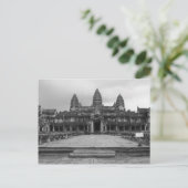 Angkor Wat B&W Briefkaart (Staand voorkant)