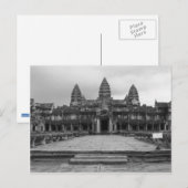 Angkor Wat B&W Briefkaart (Voorkant / Achterkant)
