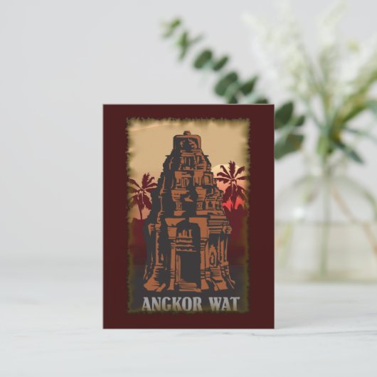  Angkor Wat Briefkaart (Staand voorkant)