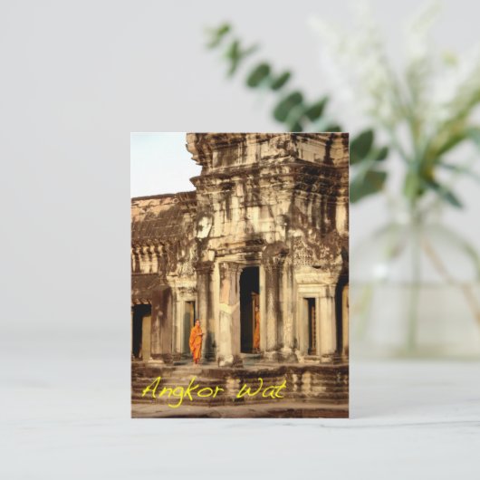 Angkor Wat Briefkaart (Staand voorkant)