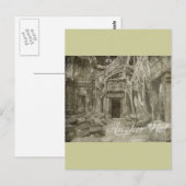 Angkor Wat Briefkaart (Voorkant / Achterkant)